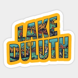 LAKE DULUTH Sticker